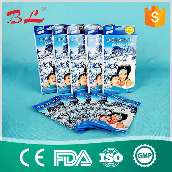 Cooling Gel Patch for Kids Cold Therapy Fever and Headache Pain Relief Patch