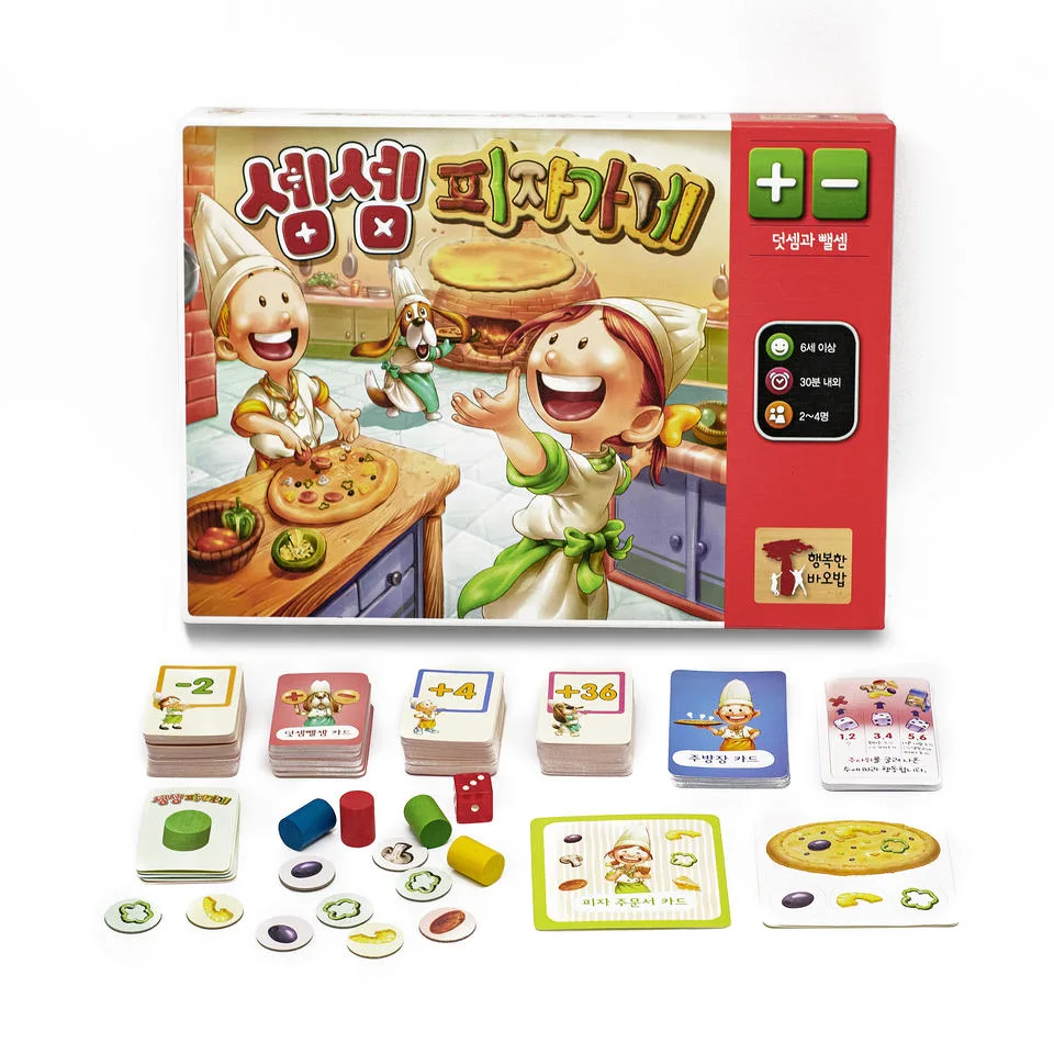 Custom Factory Educational Papier Board Spiel für Kinder Tabletop und Brettspiele