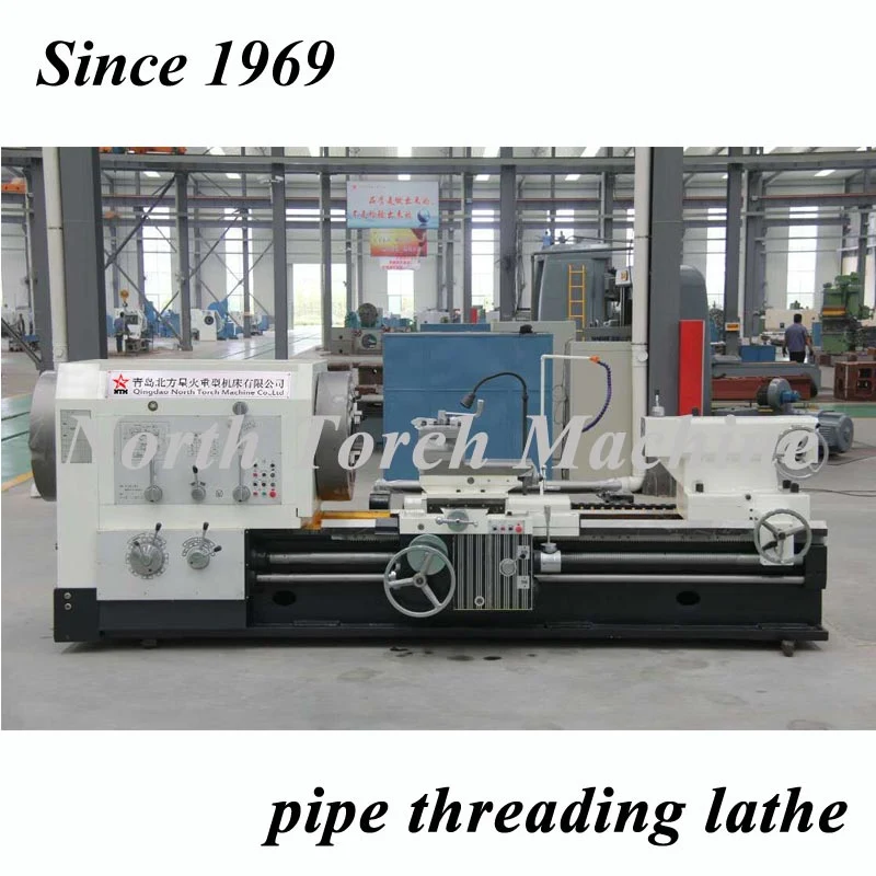 Professional Big Spindle Bore CNC Lathe for Threading Mining and Oil Pipe