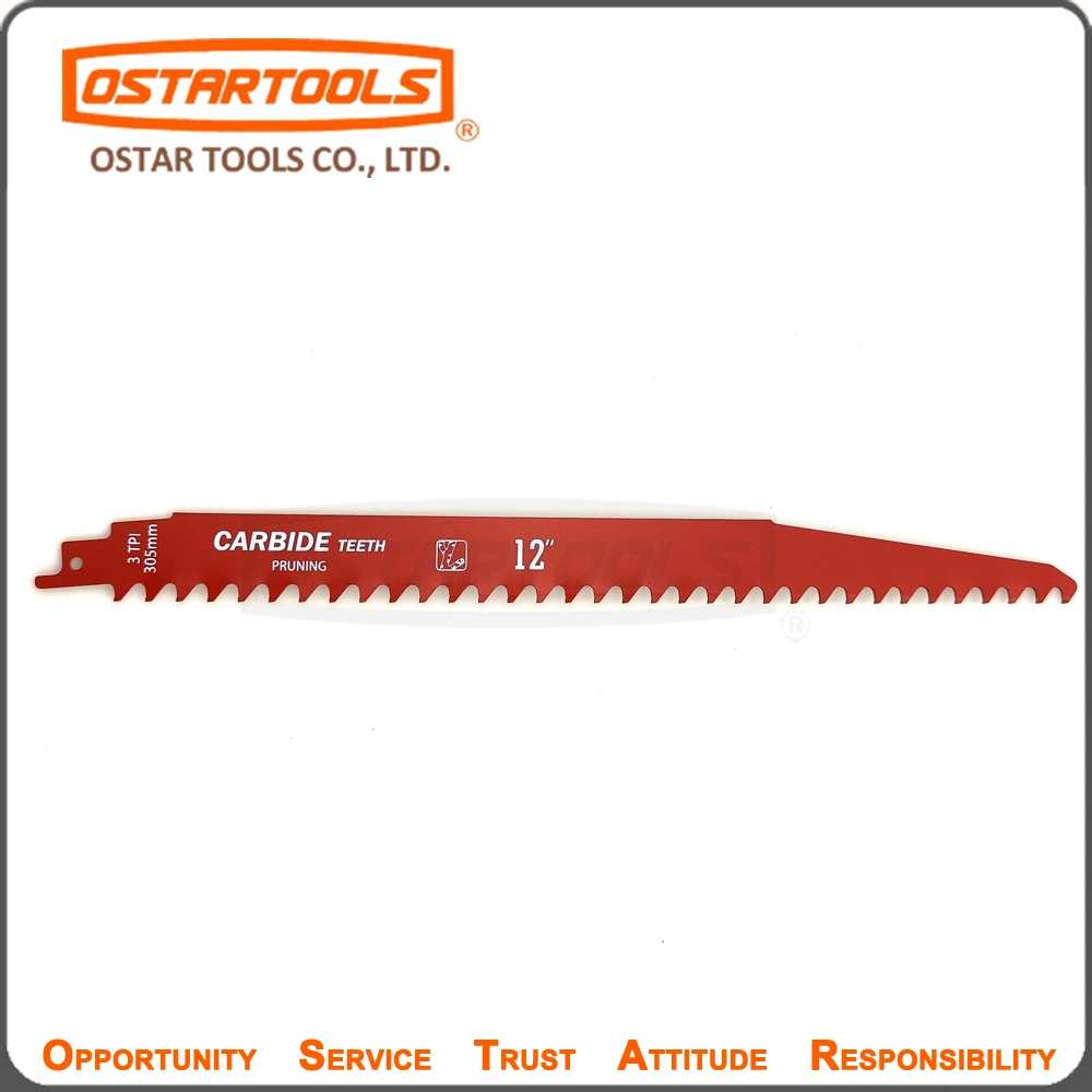 12inch (300mm) X 3tpi Tct Sabre Saw Blades Use for All Woods Drywall and Woodworking.