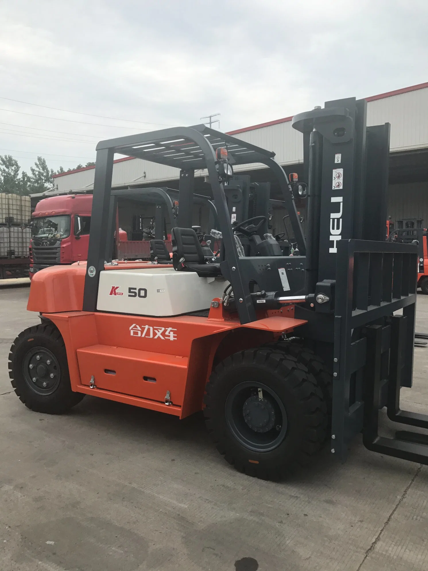 Heli Cpcd50 5 Tons Diesel Forklift Truck with Quanchai Engine Cheap Price