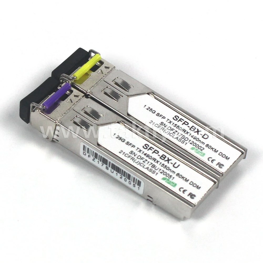 جهاز إرسال واستقبال SFP ZR ذو مسافة طويلة SFP عالي الجودة 10GBASE-Er وحدة SFP