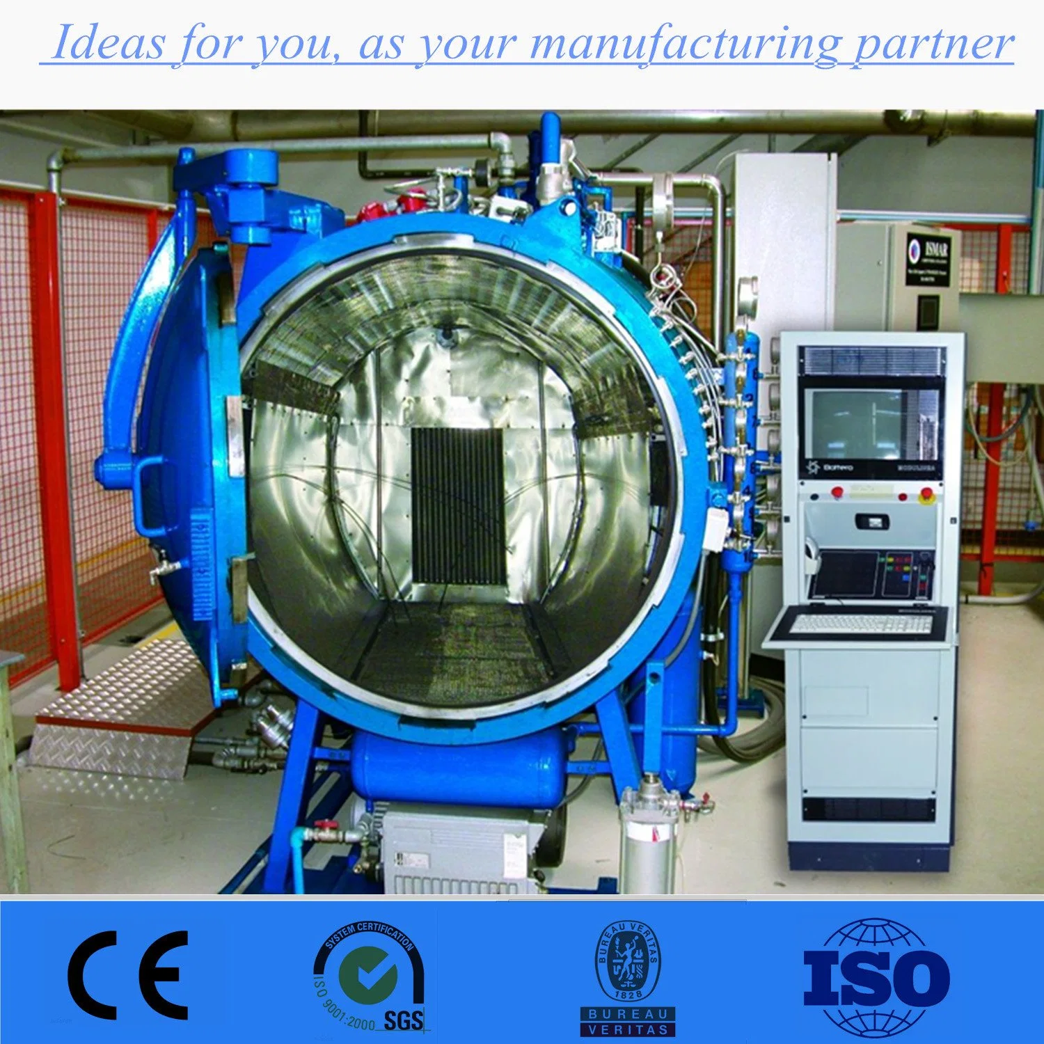 Automatic Composite Curing Autoclave for Composite Material and Carbon Fiber