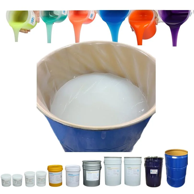 Silicone Mould Material Manufacturer RTV 2 Tin/Platinum Cure Liquid Silicone Rubber for Craft