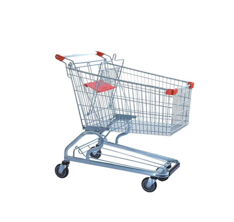 Nuevo diseño 80L Modelo-D estilo Americano Supermarket Shopping Trolley