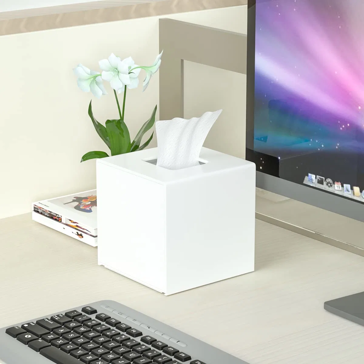 Acrylic Tissue Dispenser Cover Tissue Holder Napkin Dispenser Tissue Box