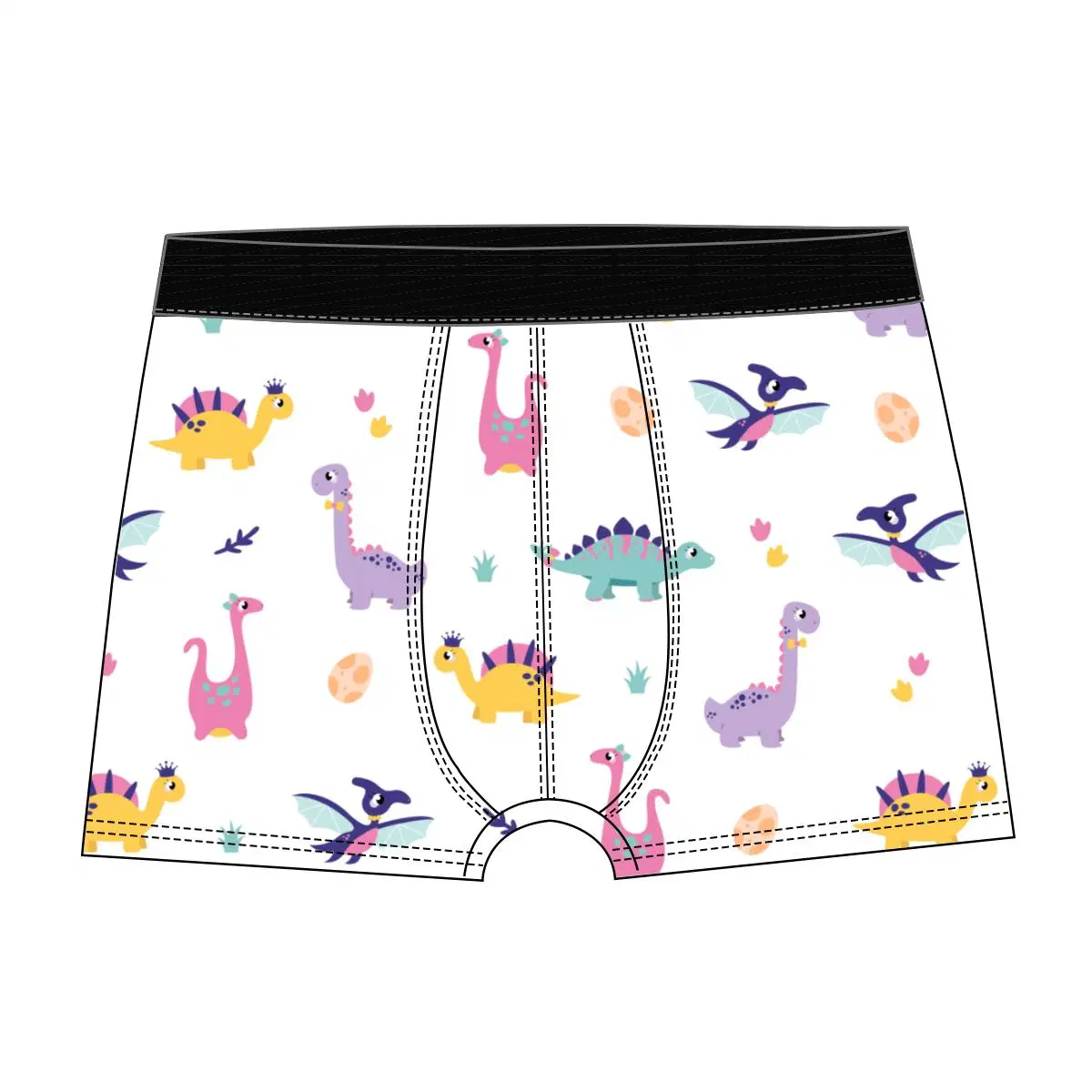 New Design Underwear Competitive Price Good Quality ODM Trending Printed Breathable Childrens Casual Underpants Boys Boxer Shorts with Eco Permit