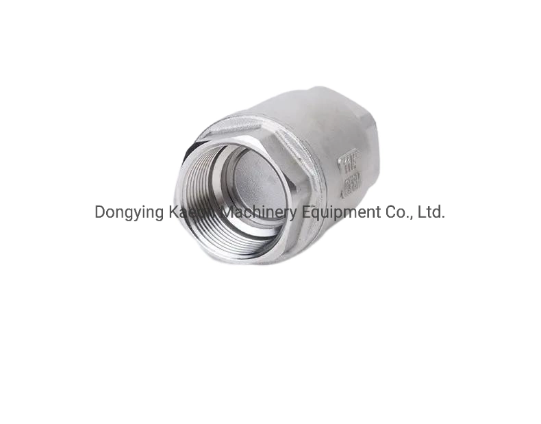 3/4" 1 1/2" 1" Stainless Steel CF8 1000 Wog Vertical Check Valve