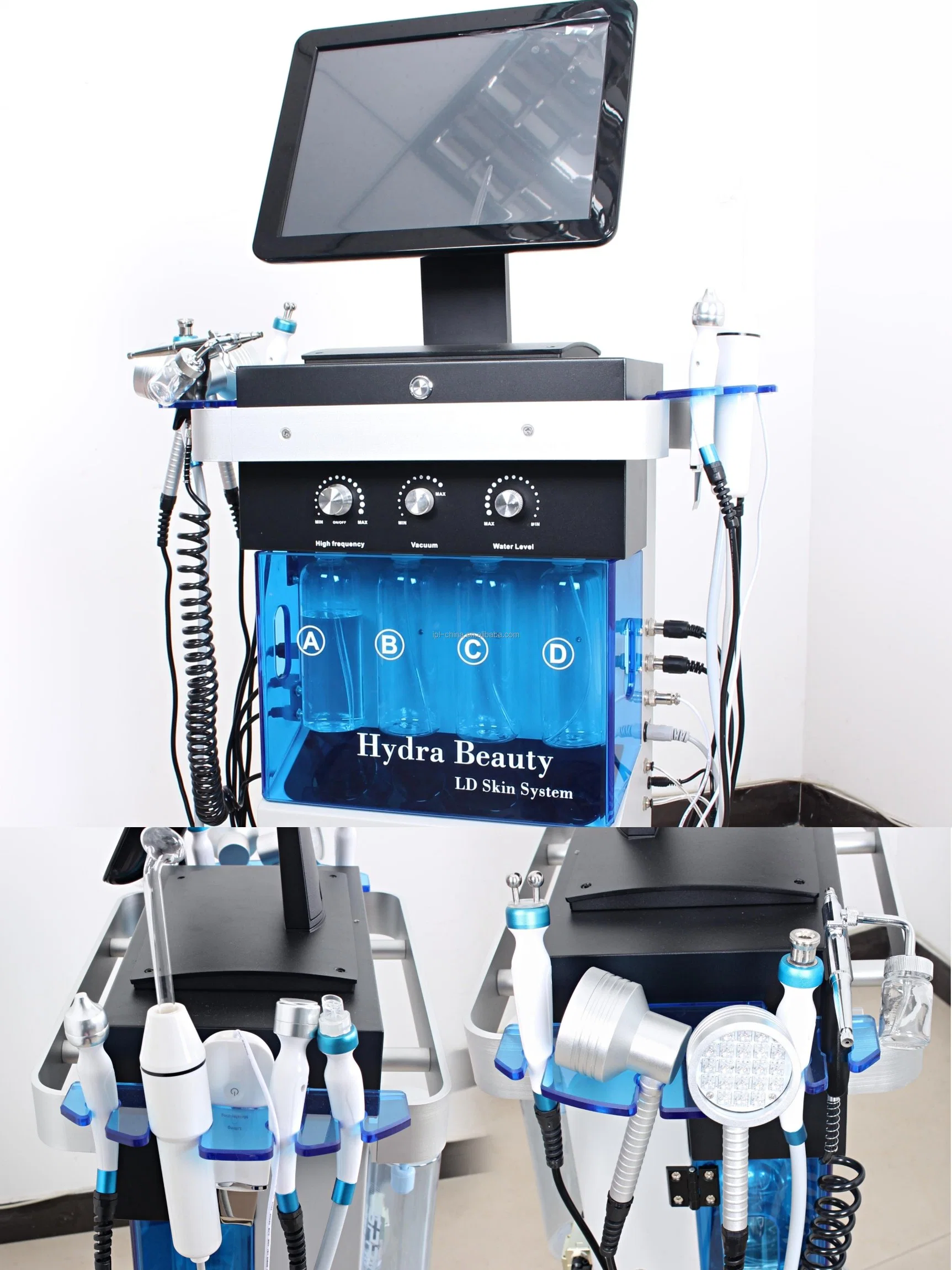 12 in 1 Oxygen Diamond Peeling Water Facial Facial Dermabrasion Wonder Fcials Machine Dermabrasion Beauty