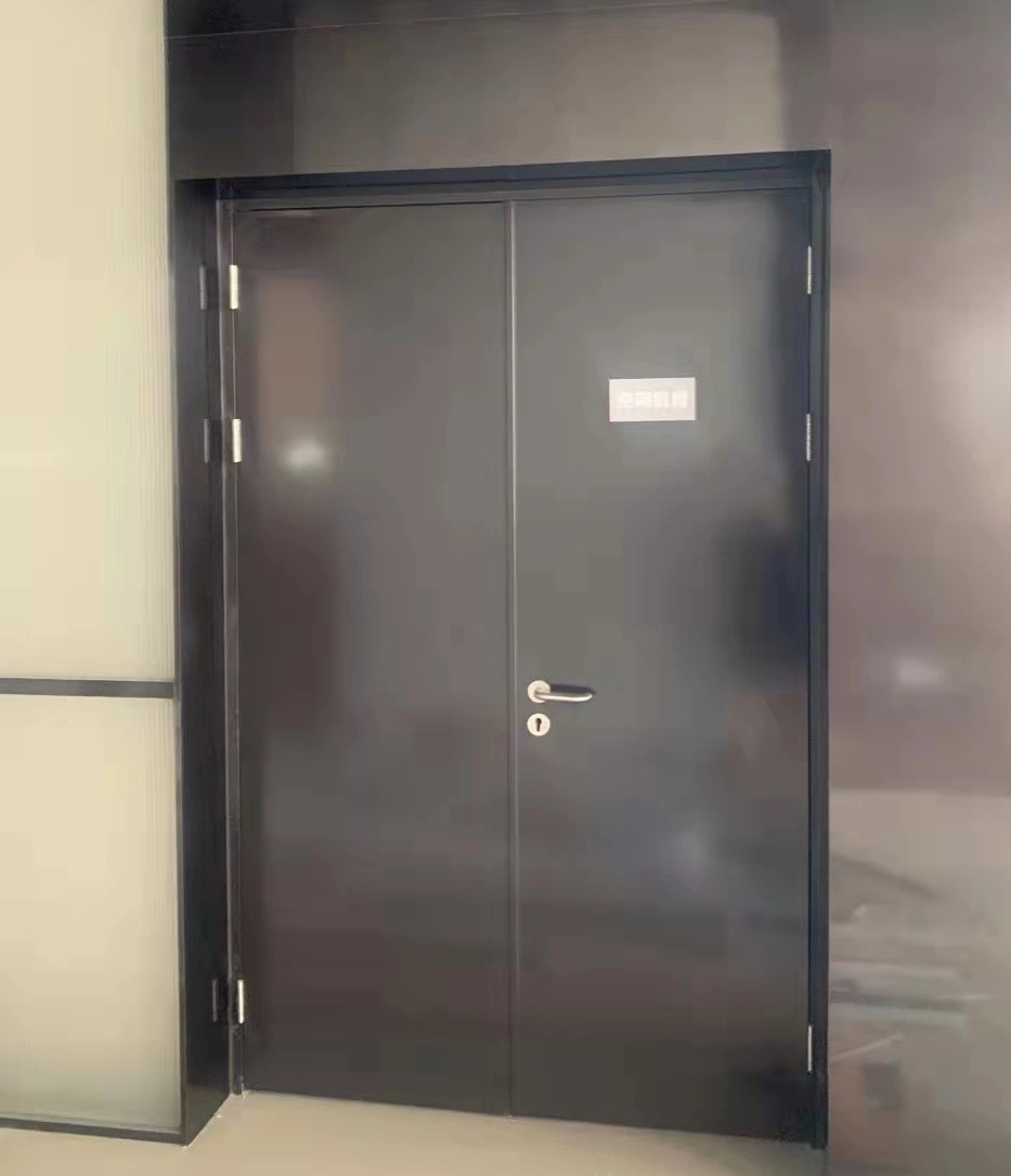 Industrial Exterior Commercial Interior Galvanized Steel Chinese Hotel Escape Exit Steel Fireproofing Fire Resistance Fire Security Doors with BS Certificate