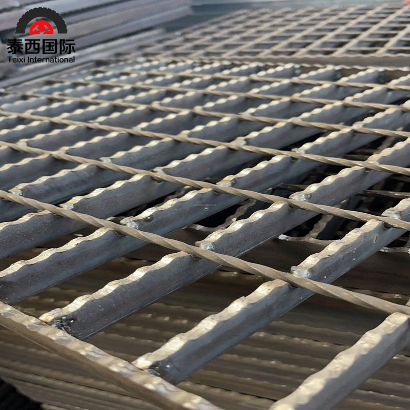 High quality/High cost performance  Steel Grating Platform/Steel Mesh Walkway/Galvanized Steel Grating Floor for Building Material