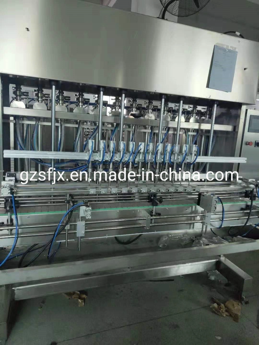 Bleaching Liquid Soap Cleaner Corrosive Filling Capping Labeling Packing Machine