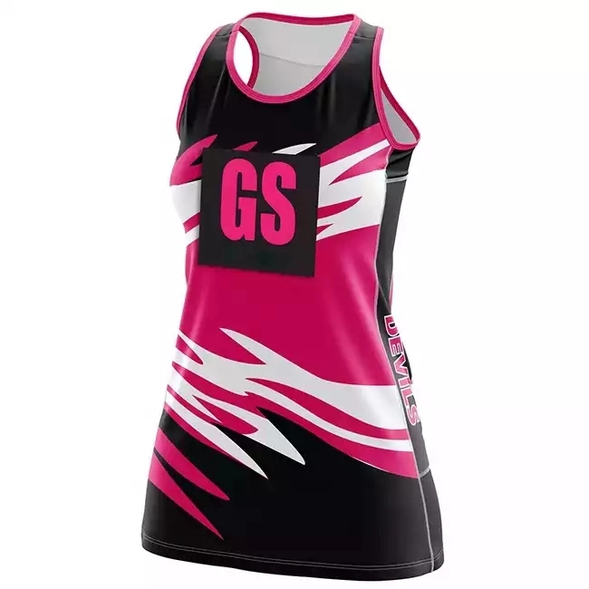 OEM Custom Color Cheap Netball Jersey Cozy Sexy Girls' Dresses Training Netball Dress