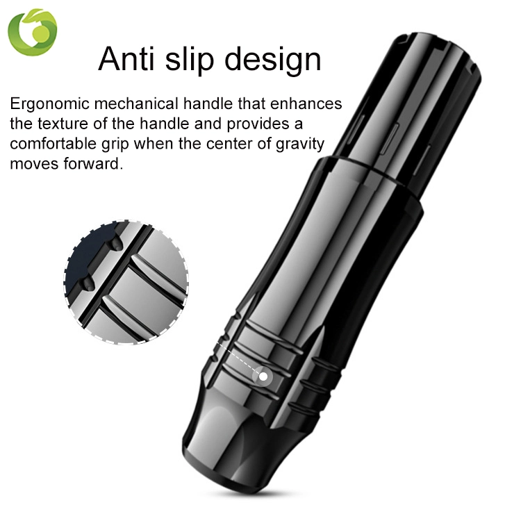 New Silver Spirit Hollow Cup Motor Embroidery Eyebrow and Lip Tattoo Integrated Machine Tattoo Pen