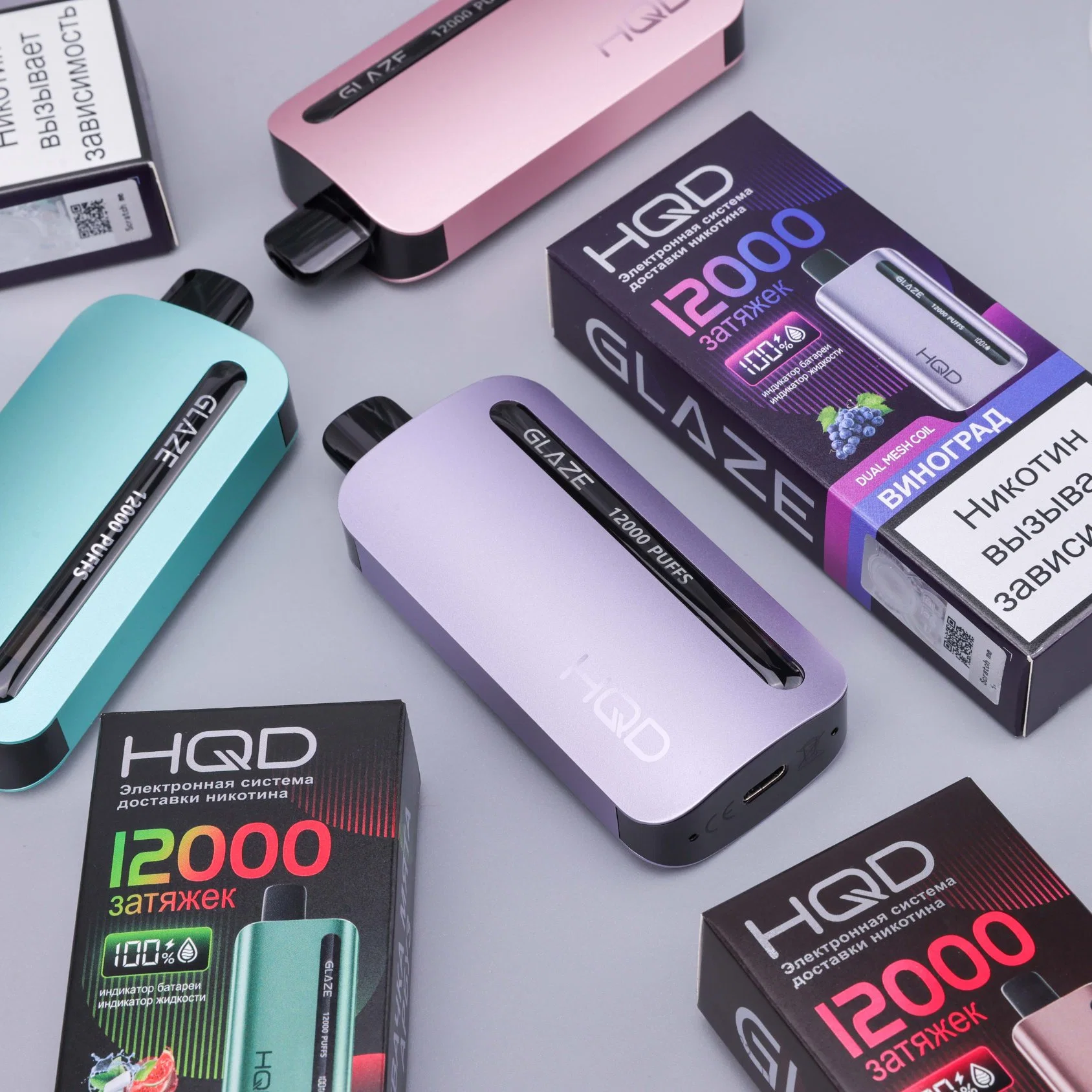 Latest Disposable/Chargeable Vape 12000 1688 Factory Direct Hqd Glaze 6000/7000/8000/9000/10000 Puffs E-Cig