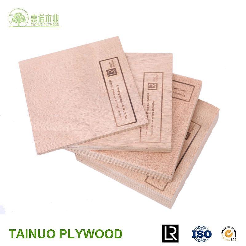 A Grade 1220*2440 18mm Waterproof Okoume Plywood for Boat Building