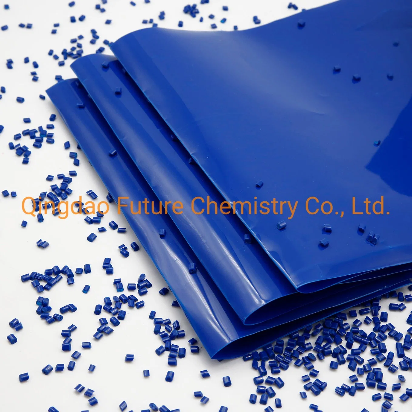 Blue Plastic ASA Film Plastic Extruder for PVC Resin Roof Tile