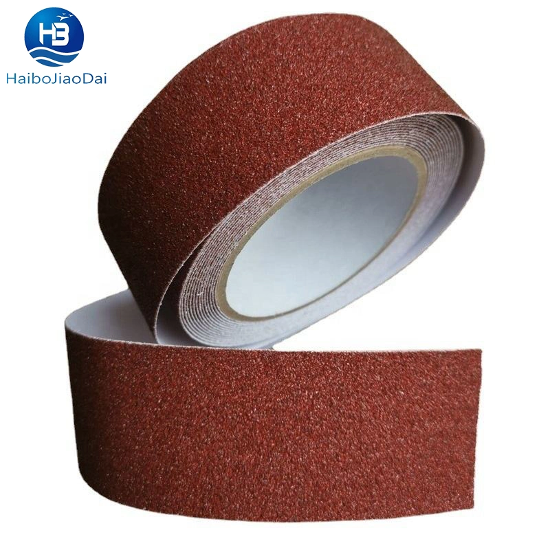 Haibo Company Wholesale/Supplier Grip Tape Heavy Duty Ground Non-Slip Adhesive Tape Price for Stairs