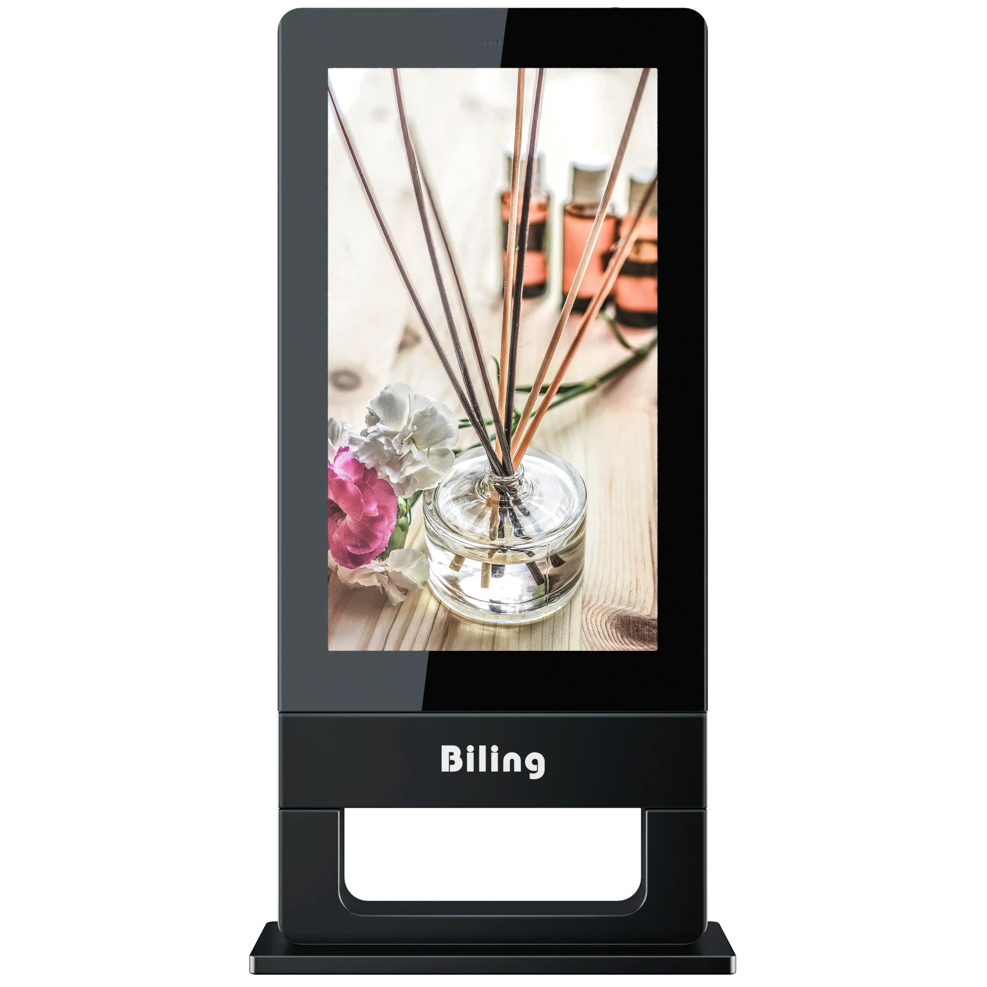 Floor Stand Super Thin Multi LCD Qled Advertising Display Interactive Touch Screen Kiosk Supplier