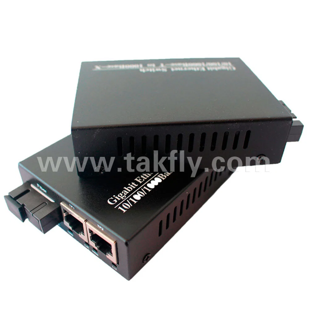 10/100/1000m 2-Port Base-T to 100 Base-X Managed Media Converter