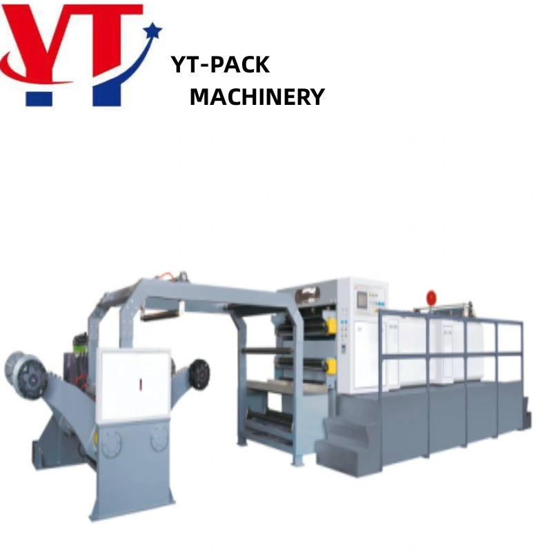 Máquina de corte de papel de alta velocidad modelo YT-1600-rollos dobles