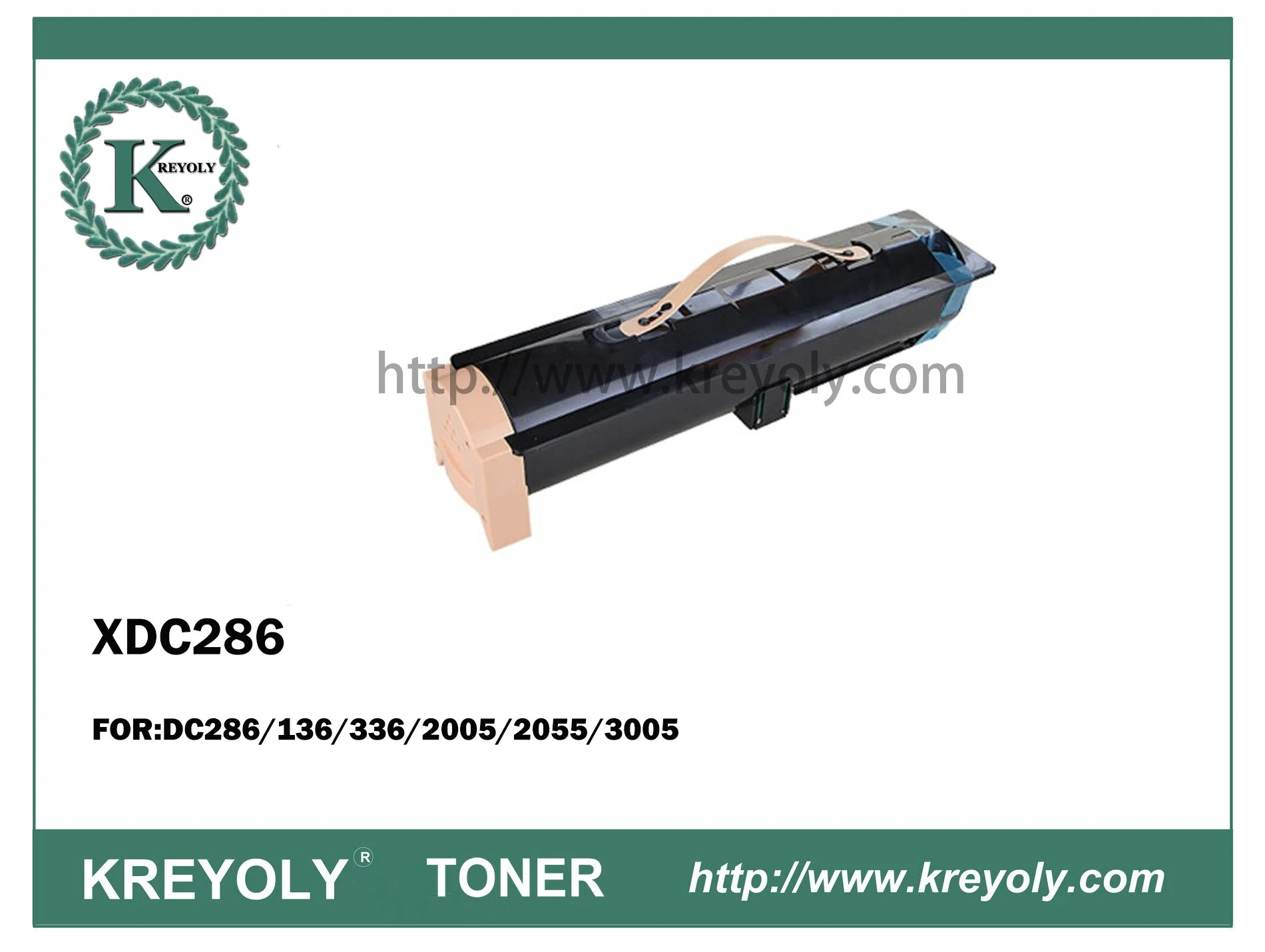 DC286 Compatible Toner para impresora Docucenter 286 136 336 2005 2055 3005 Toner