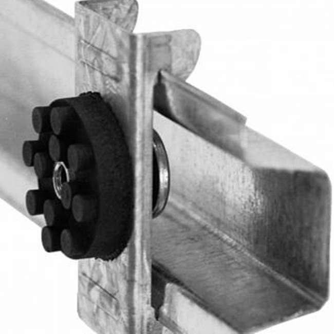 Les clips de canal résilient pour plafonds et murs/25 mm de la formation de tartre des canaux pour les Plafonds et Murs/Plafond Système de suspension de rampe