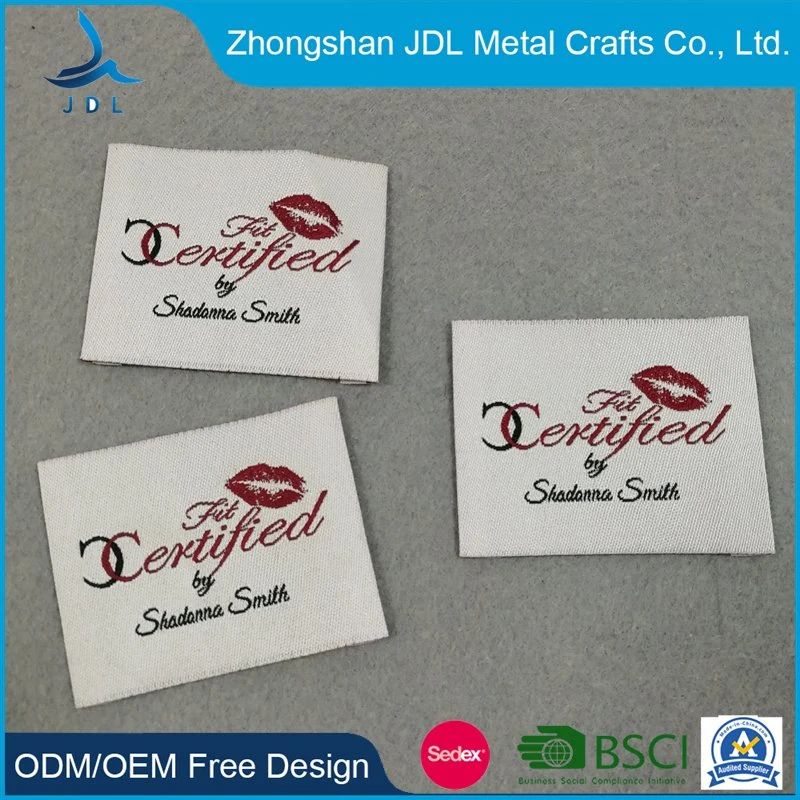 Bulk Cheap Simple Fashion Wholesale/Supplier Woven Crest for Jacket/Household Textile Articles