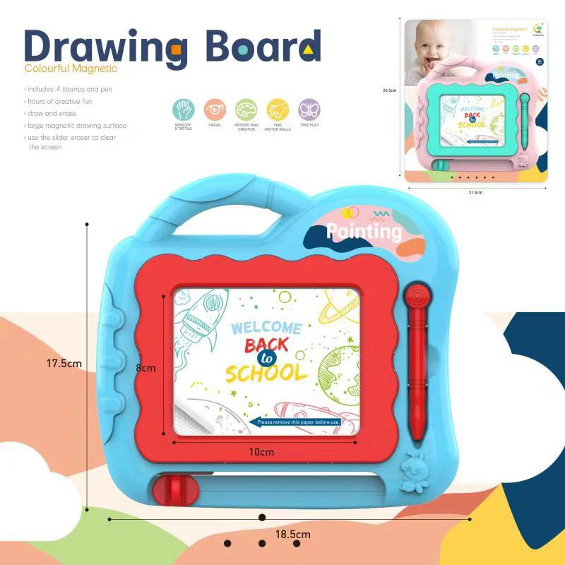 Education Kids Play Erasable Magnetic Board for Children