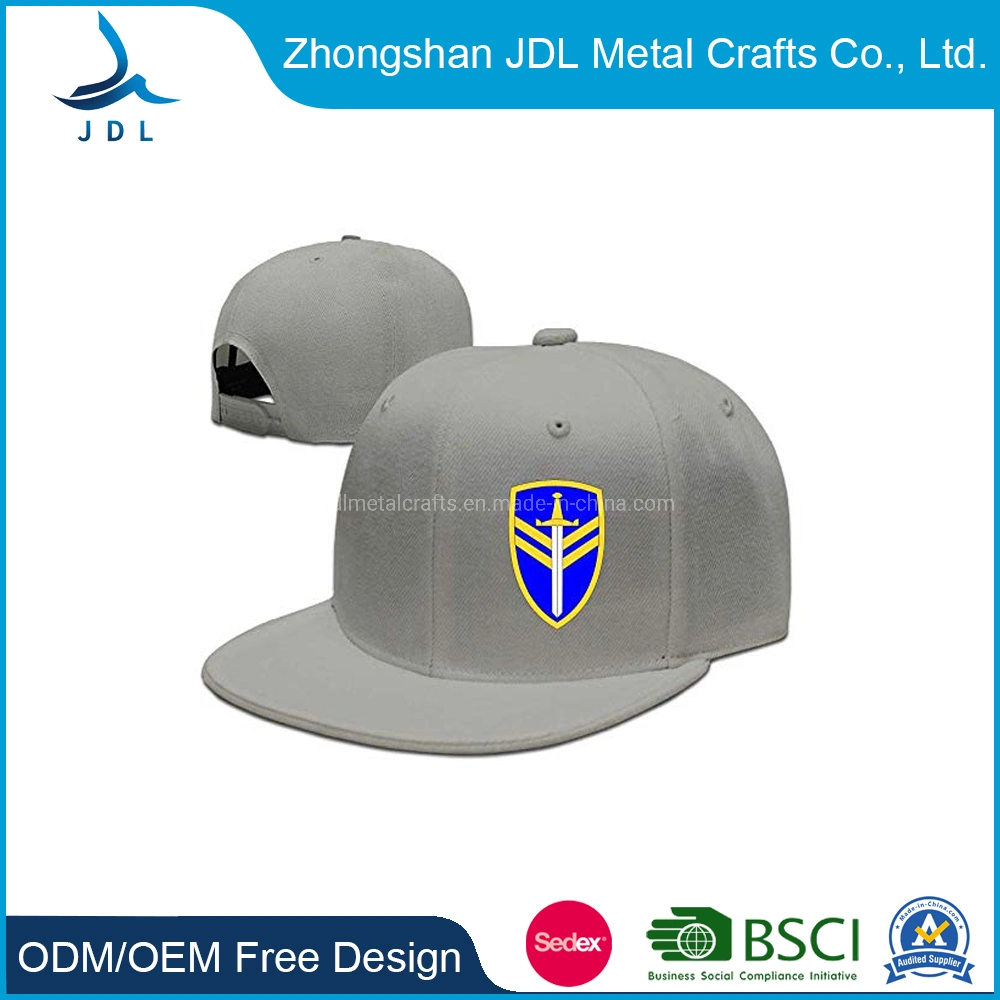 Custom 3D Embroidery Cotton Hip Hop Hat Fashion Sports Snapback Cap (06)