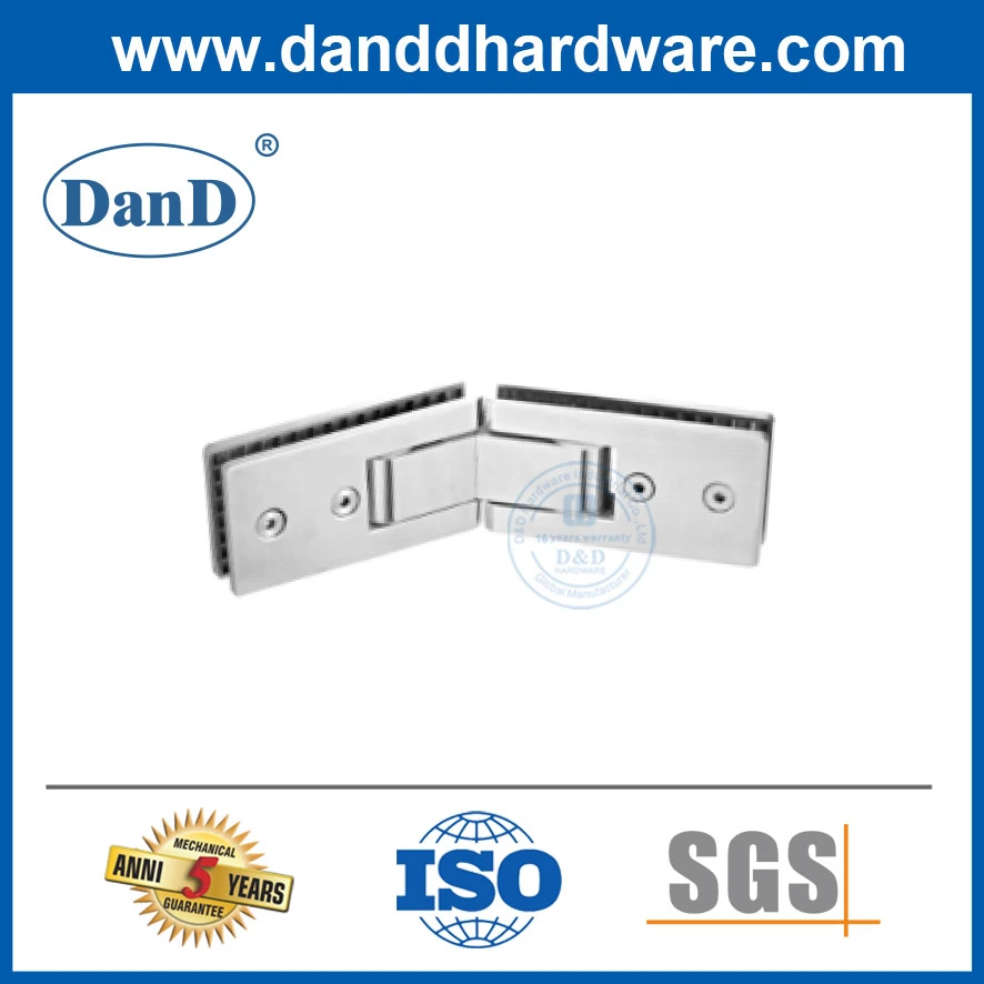 European 8mm Frameless Shower Spring Hinge Glass Door Hardware