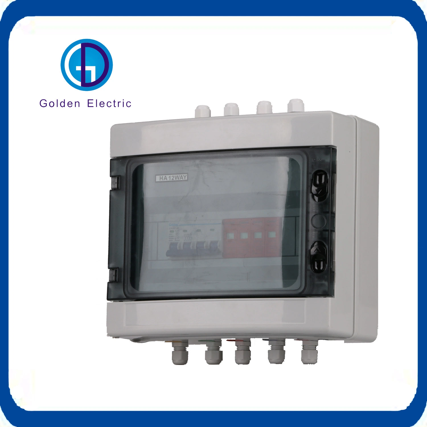 Low Price ABS Plastic Box DC/AC Protection Junction Box 1 Input 2input 3 Input 4 Input 5 Input 1 out