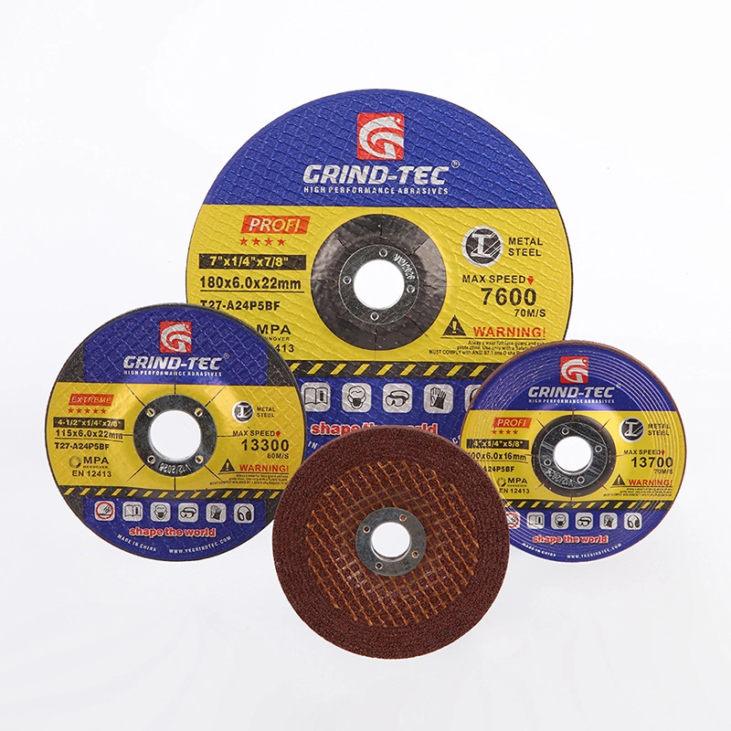 Disques de meules abrasives 4" 100X6.0X16mm