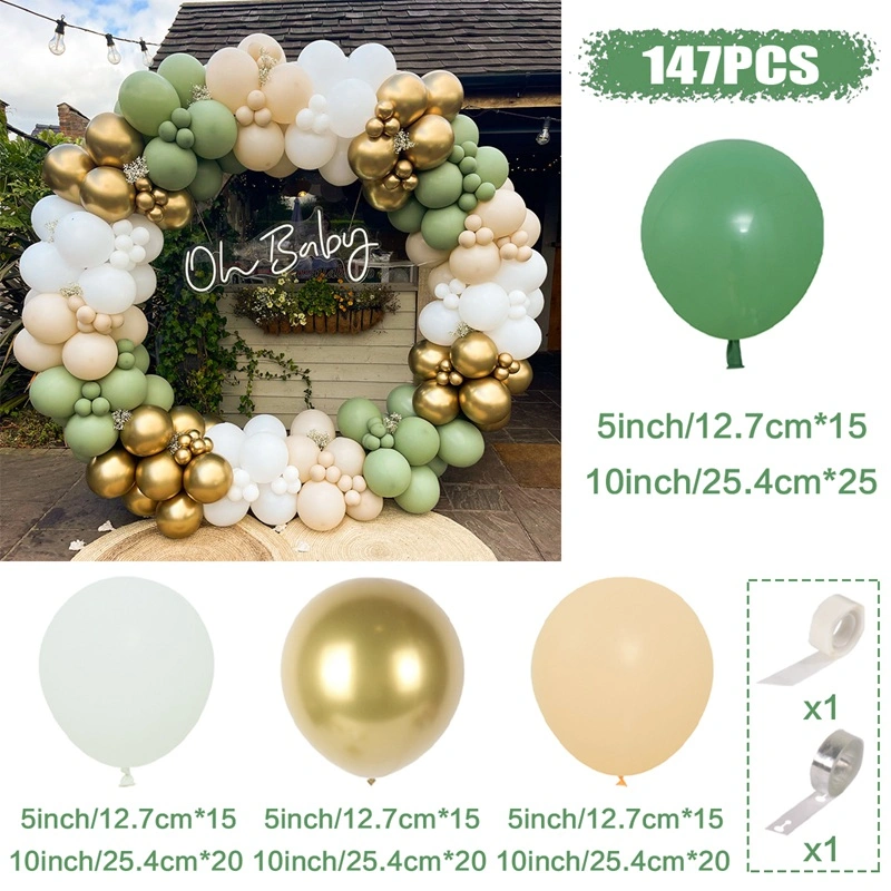 2023 Partido Popular de la decoración de globos de cumpleaños para la boda Kit de venta al por mayor