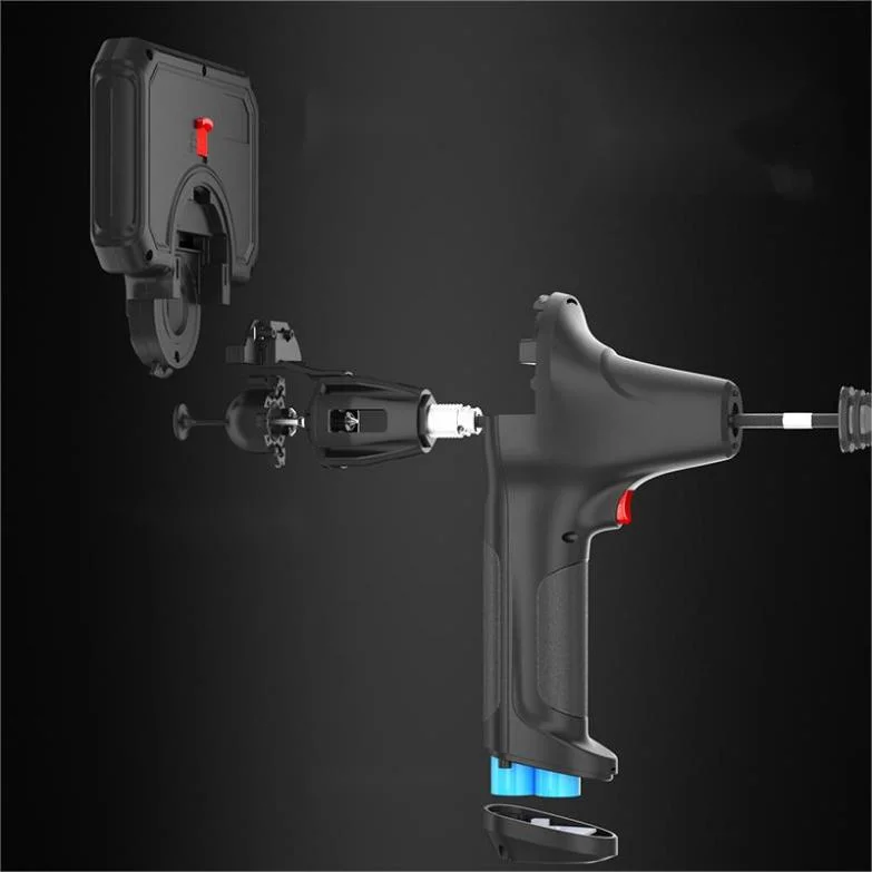 Endoscopio de vídeo con joystick con lente de cámara 6mm, rotación axial 360, pantalla en color de 5 pulgadas, cable de trabajo 1,5mts