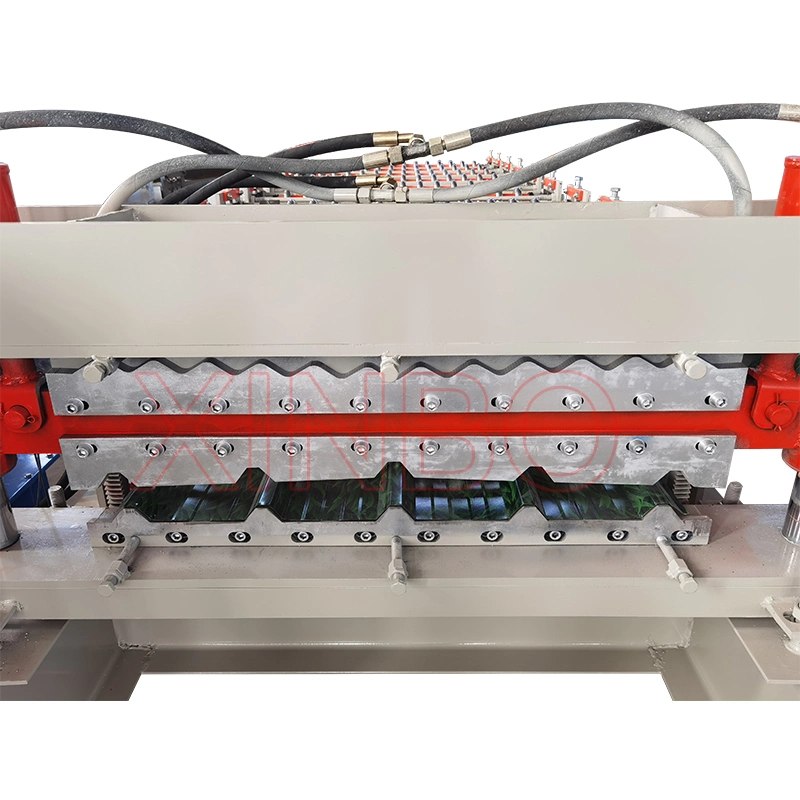 El orador eficiente máquina de doble capa para la producción de diversos tipos de tejas