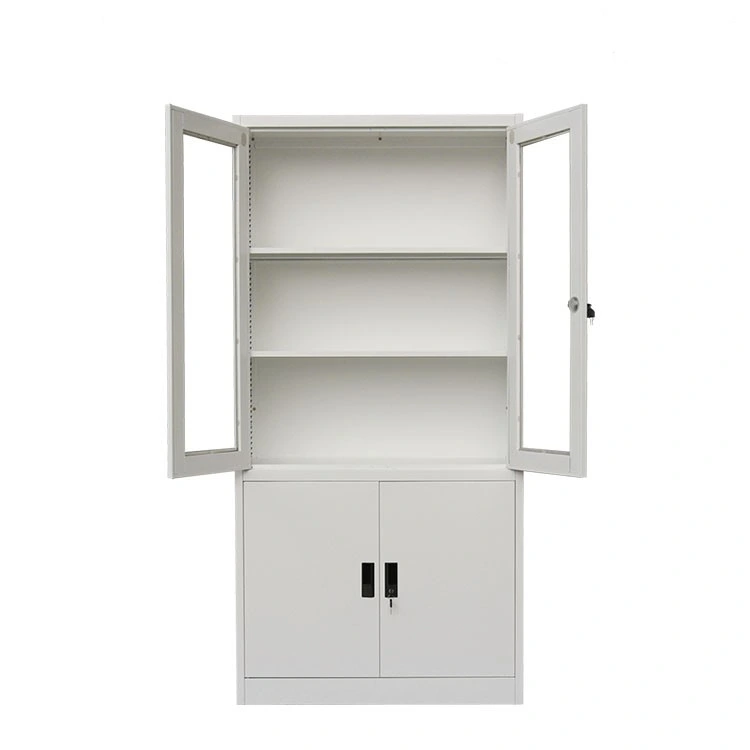 Knock Down Office Furniture Combined Filing Cabinet with Swing Door