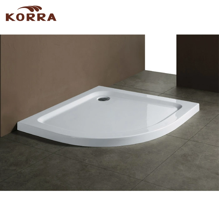 Pure White Acrylic Shower Tray From Korra Manufacturer (T04)