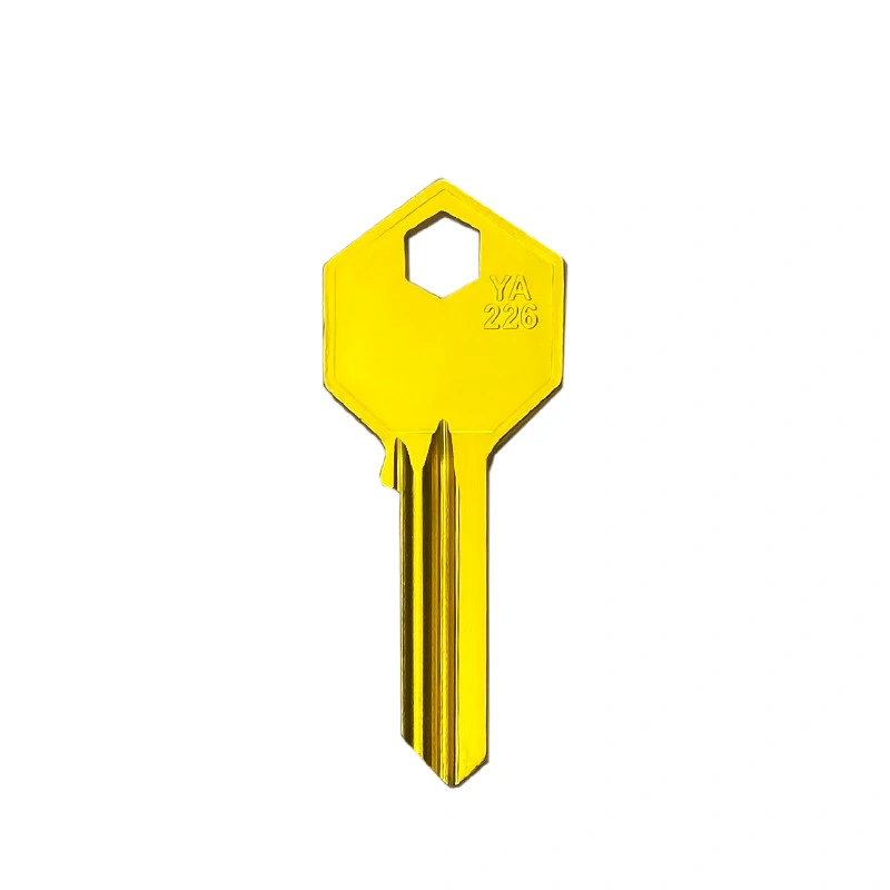 Locksmith Supplies Various Shapes of Door Keys Custom Color Key Blank Ya226 for Key Cutting machine