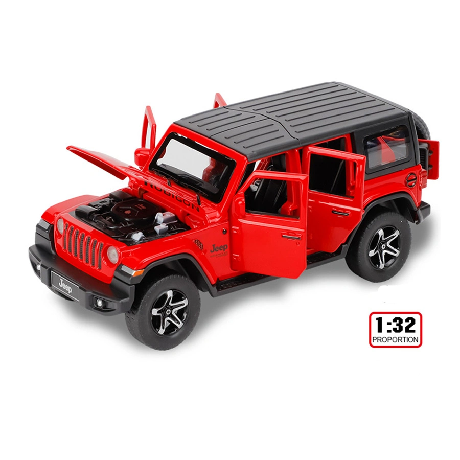 1: 32 Scale Kid New Alloy Car Toy Metal Car Die Cast Model Toy Vehicle with Sound and Light Pull Back Alloy Toy Car