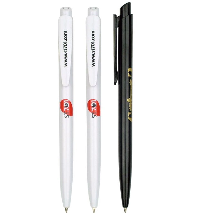 Plastic Ballpoint Pen with Customer Logo, Promotional Gift Advertising Pen