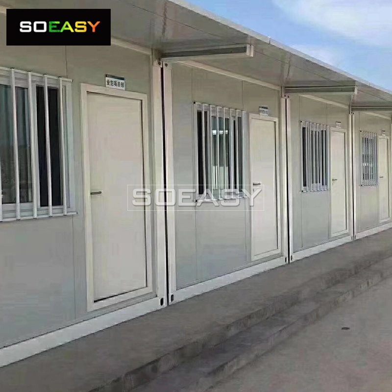 Luxury Mobile Light Steel Structure Villa Modular Flat Pack Shipping Container Office Portable Prefab Prefabricated House/Construction Home