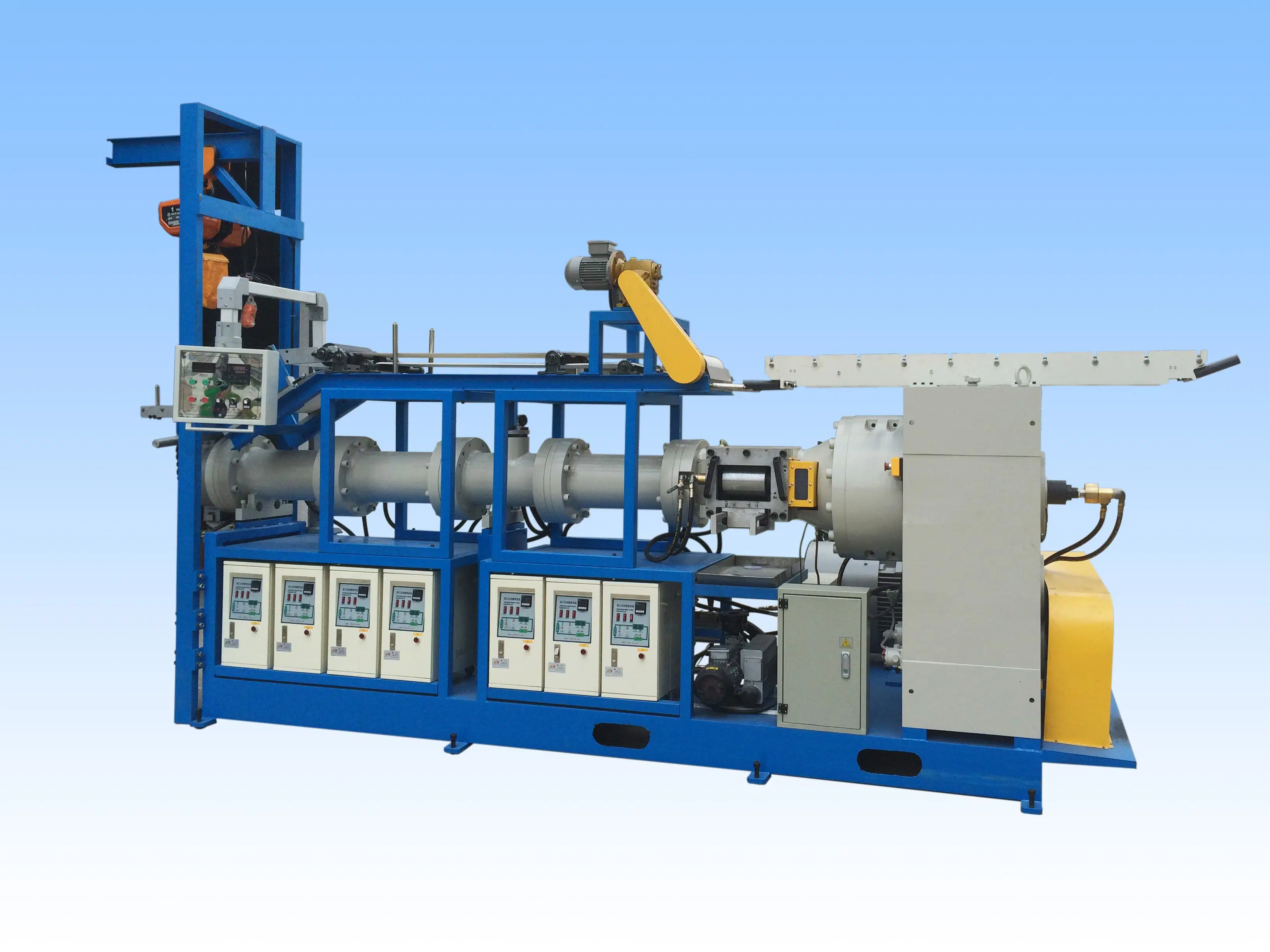 150mm 20d Rubber Extrusion Vulcanization Machine for Foam Sheet and Sponge Pipe Making