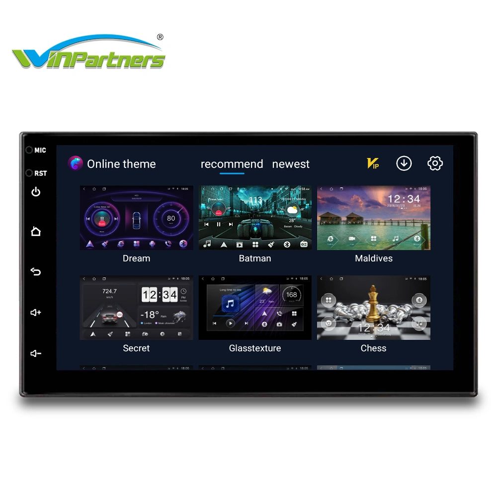 7&rdquor; Finnish MP5 MP4 MP3 Touching Screen Bluetooth Android Car Player Wp7010A