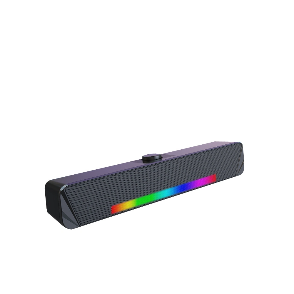 Kingstar Neue Ankunft kabelgebunden Wireless RGB bunte LED 15inch BT Lautsprecher PC Audio für TV Computerspiel