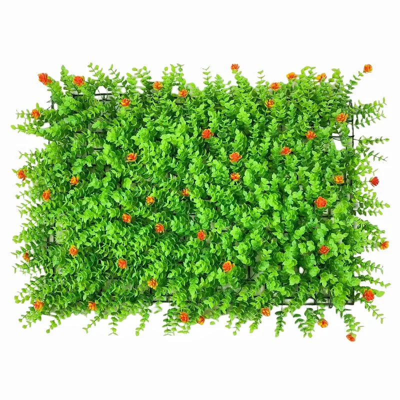 Factory Directly Supply Plant Outdoor Fence Panel Artificial Grass Wall Decor