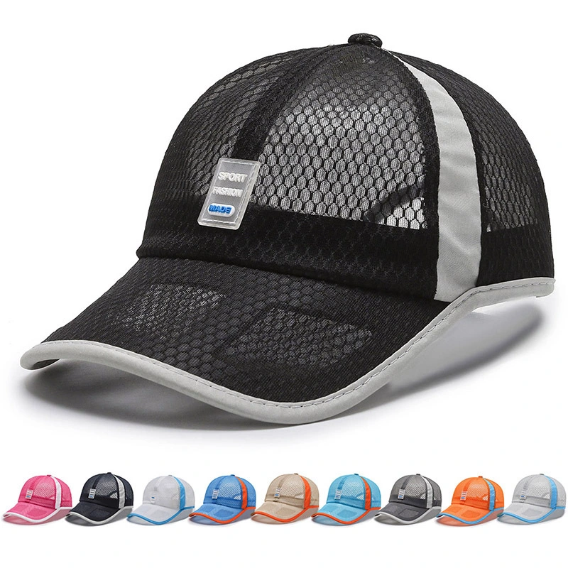 Factory Custom Outdoor Sports Baseball Cap Breathable and Comfortable Mesh Cap Summer Men's Casual Cap