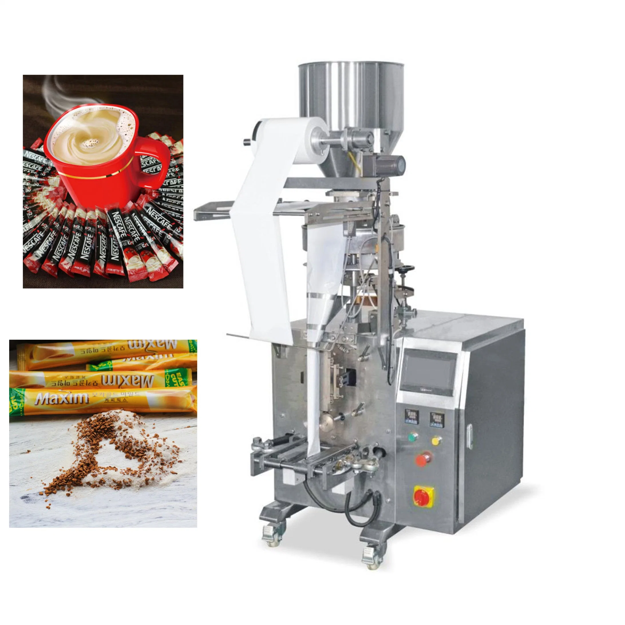 Multilane Nail Nitrogen Filling Nuts Oatmeal Oats Olive Organic Fertilizer Bag Candy Chips Coffee Granule Packing Machine