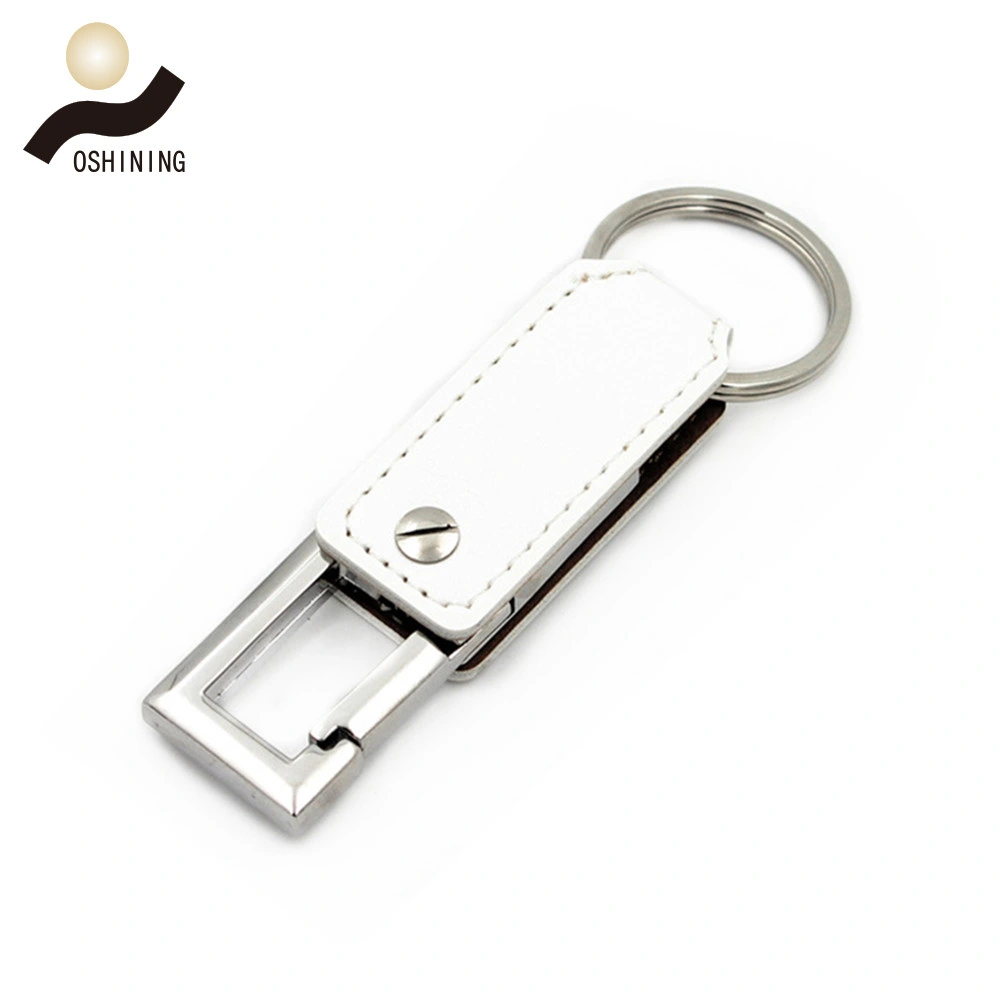 Custom Imprint Engraved OEM Logo USB Flash Leather Pen Drives (USB-LT037)