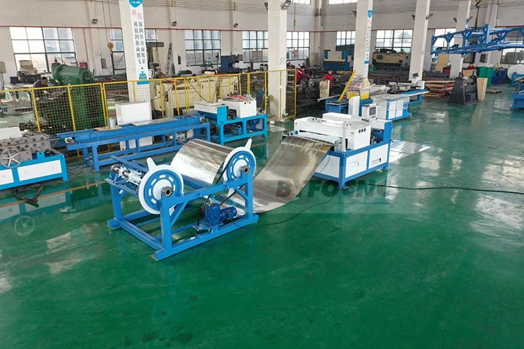 Best Selling Building Material Machinery HVAC Rectangular Air Auto Duct Pipe Production Line 2 Low Price